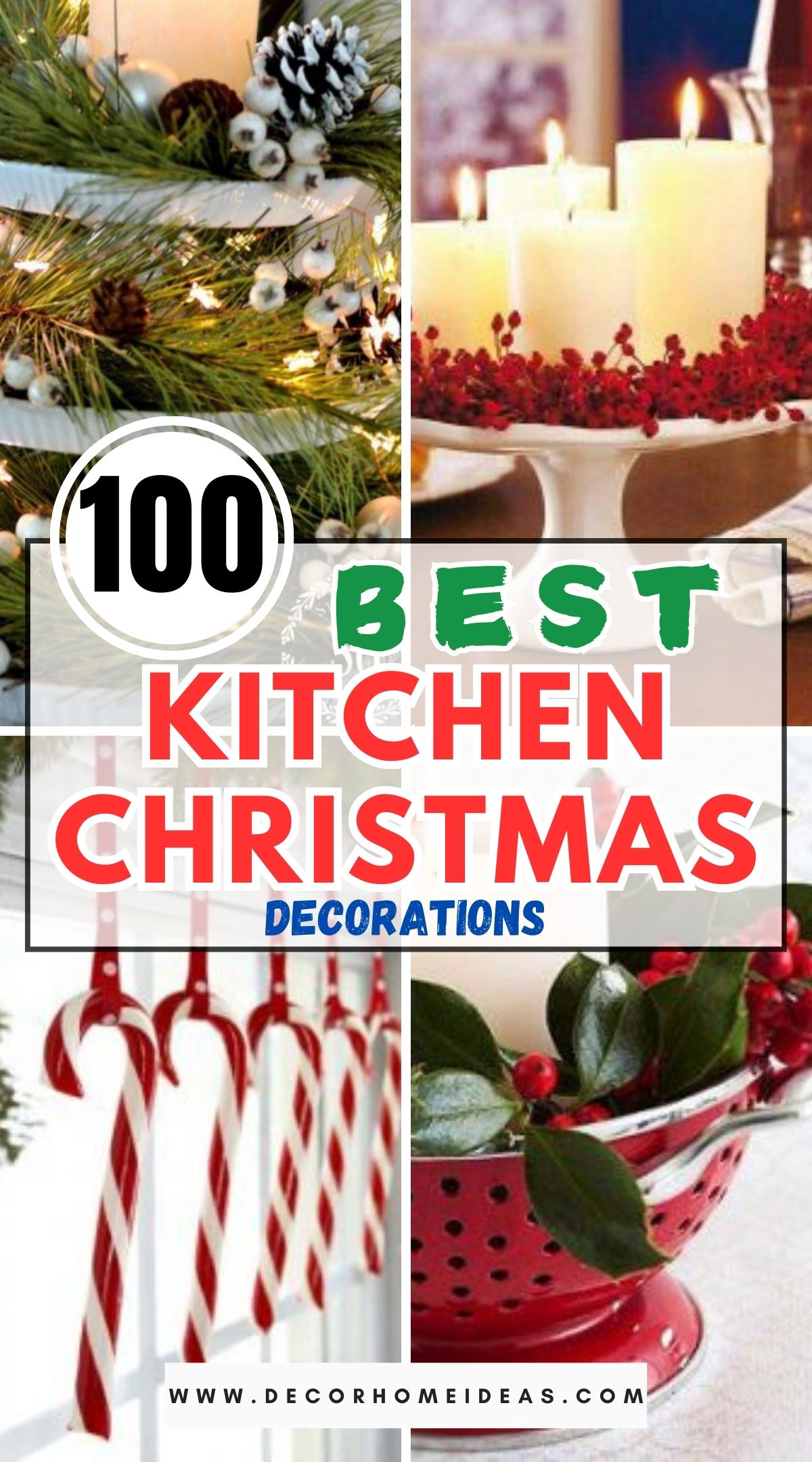 100 Kitchen Christmas Decorations 1