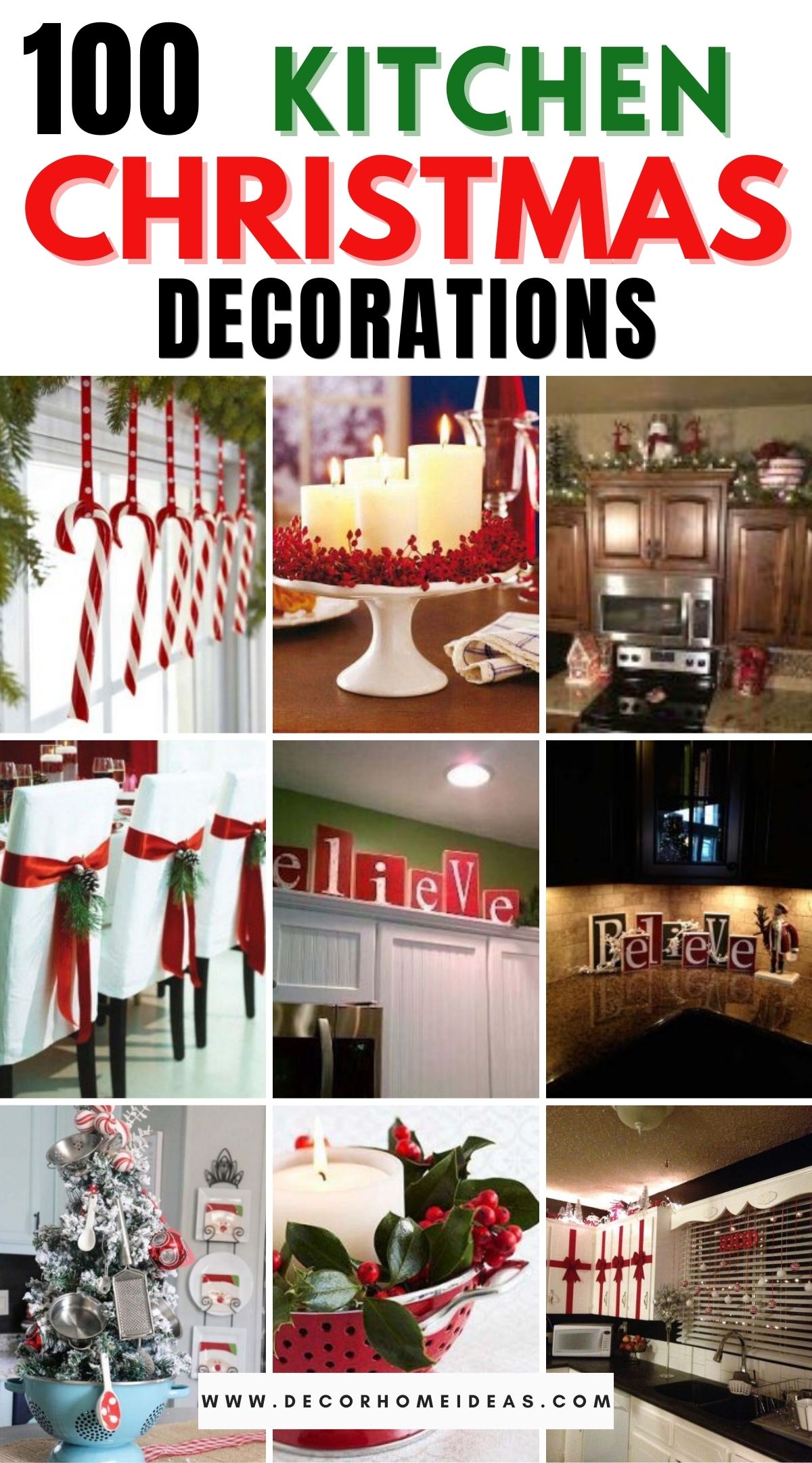 100 Kitchen Christmas Decorations 3