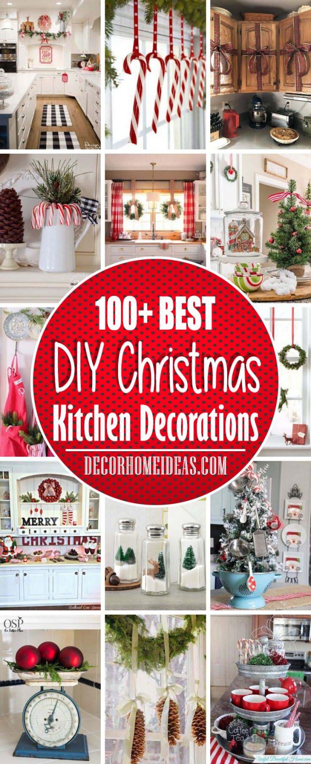 100 Best Kitchen Christmas Decorations for 2024 | Decor Home Ideas