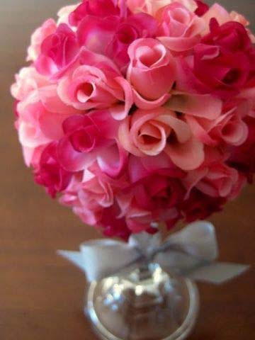 Valentine Day Floral Bouquet #valentine #dollarstore #diy #decor #decorhomeideas