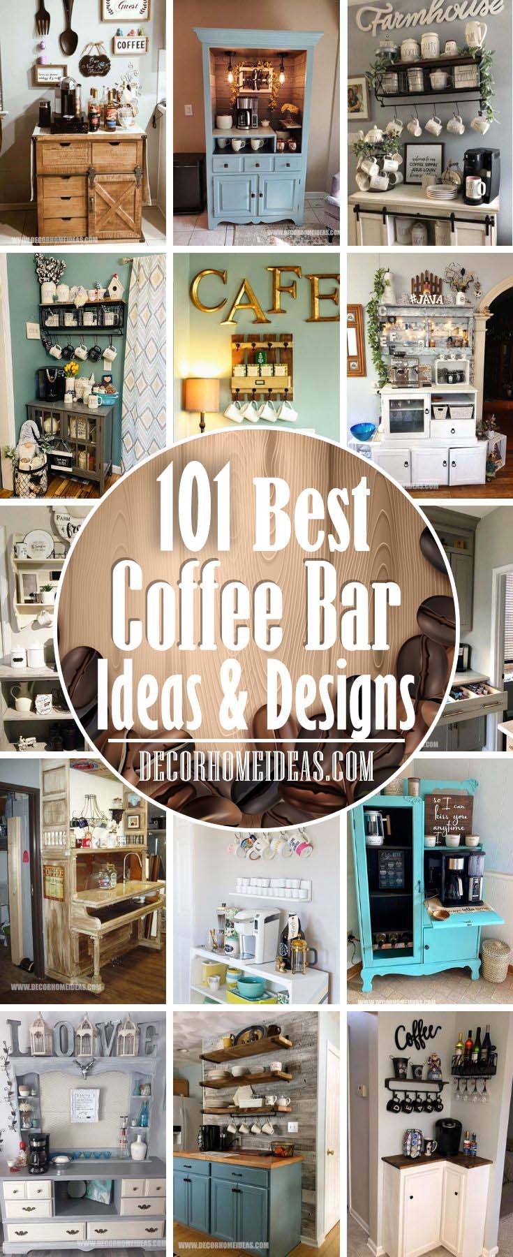 101 DIY Coffee Bar and Table Ideas For Home