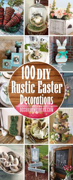 100 Best DIY Rustic Easter Decorations