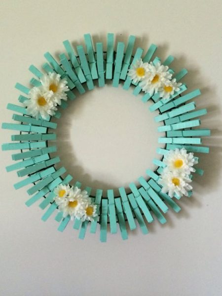 48 Best Diy Clothespin Wreaths You Can Try Today