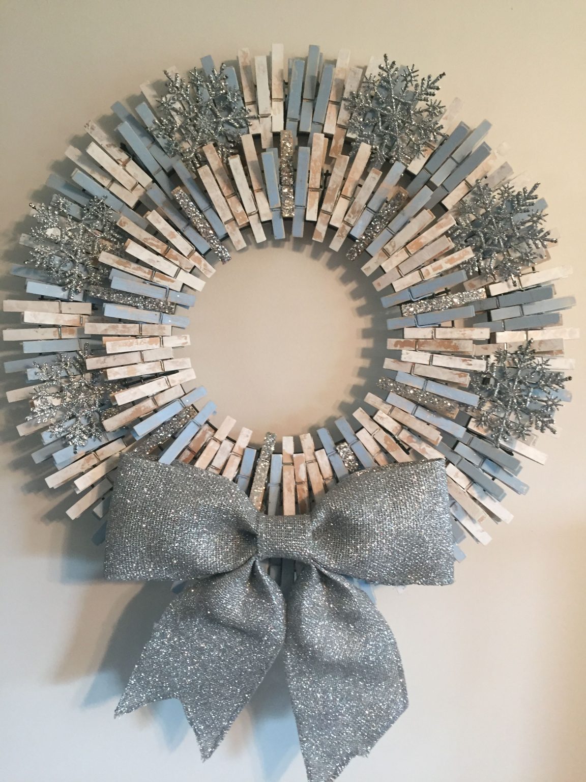 48 Best Diy Clothespin Wreaths You Can Try Today 