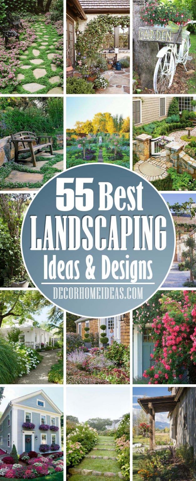 52 Fresh New Front Yard and Backyard Landscaping Ideas