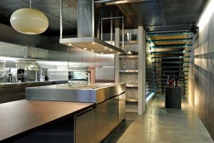 Modern Steel Kitchen 300x201 