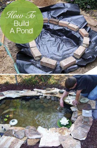 20 Creative DIY Backyard Pond Ideas For Your Garden