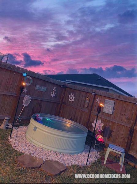 This DIY Stock Tank Pool Is Your Best Summer Project