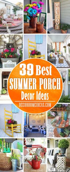 45 Best Summer Porch Decor Ideas To Freshen Up the Entrance of Your Home