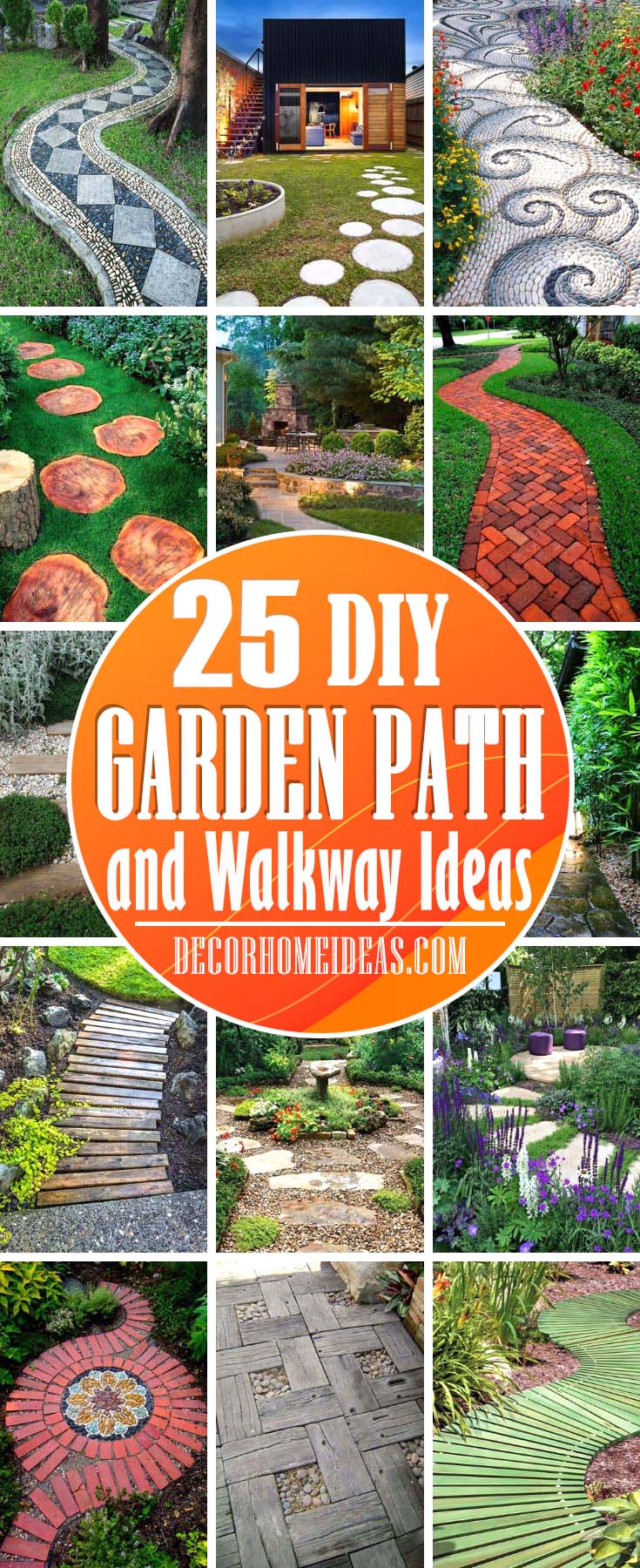 25 Beautiful Garden Path and Walkway Ideas That Are Easy To Copy