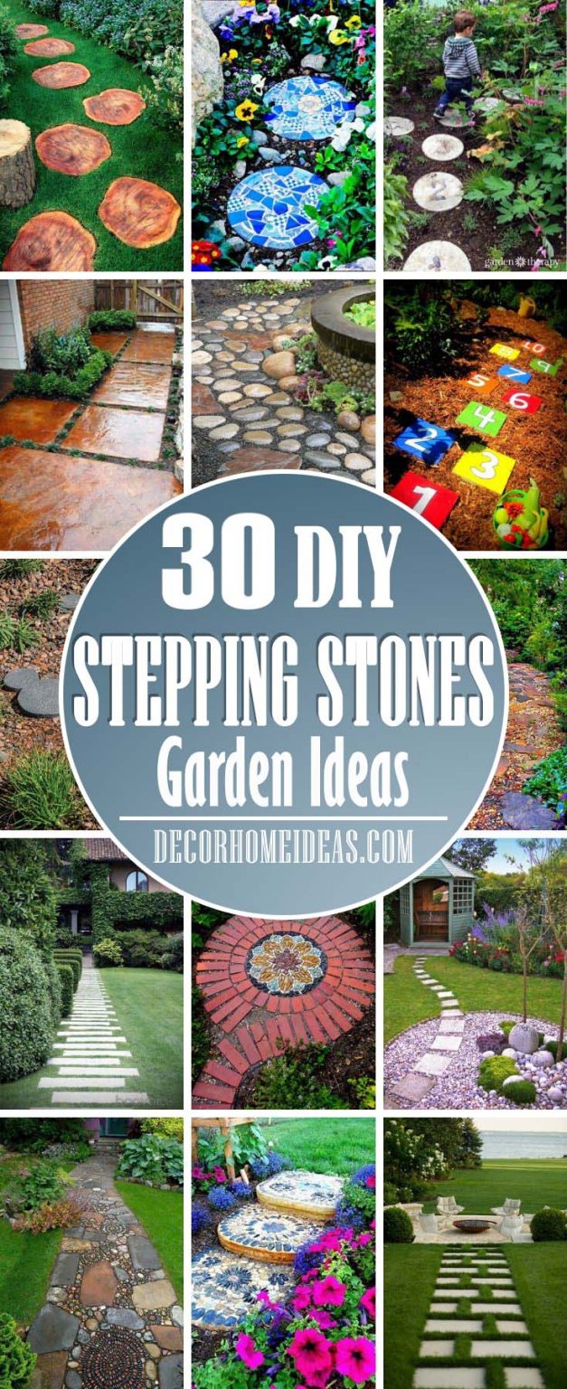 30 Best Stepping Stones Ideas For Your Backyard