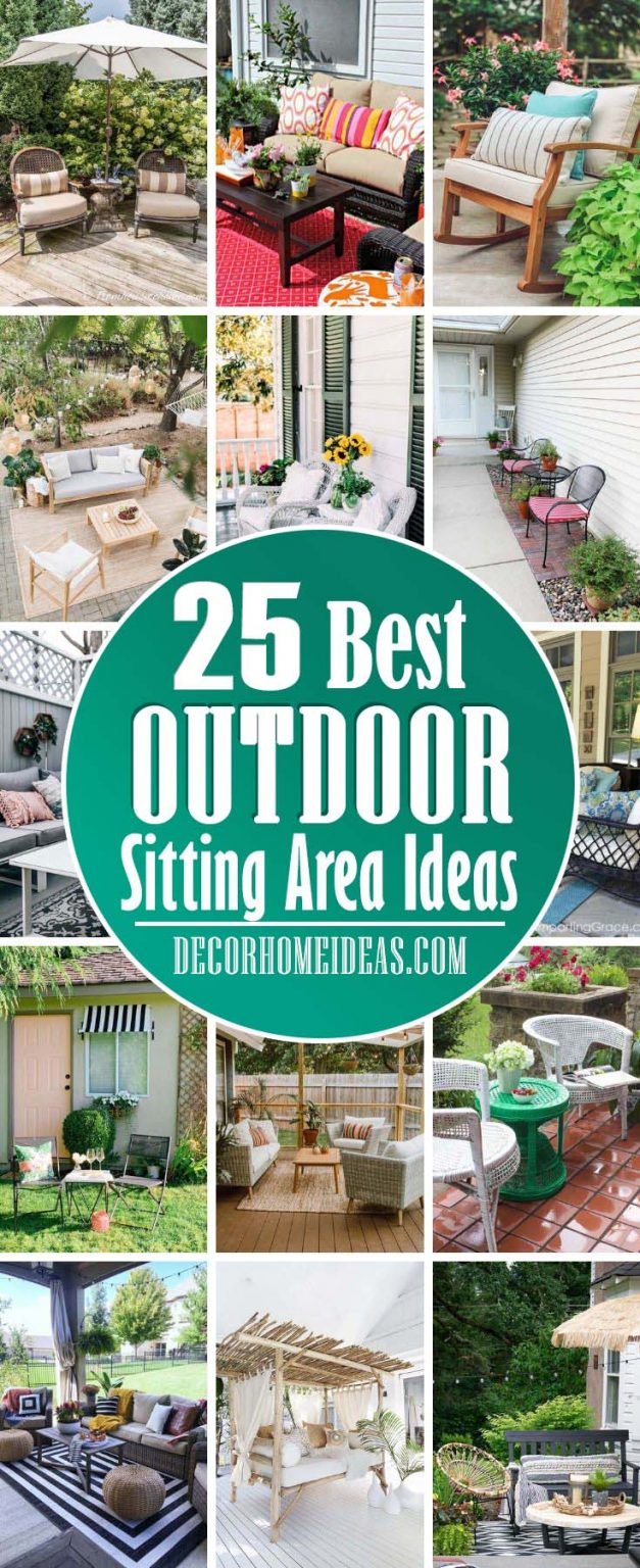 25 Best Outdoor Sitting Area Ideas To Gather With Family and Friends