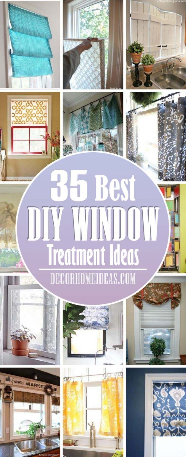 35 Best DIY Window Treatment Ideas That'll Make Your View Even Better