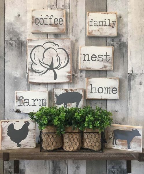 30 Charming and Modern Farmhouse Sign Ideas