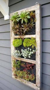 34 Beautiful Old Window Outdoor Decor Ideas For Your Yard To Stand Out