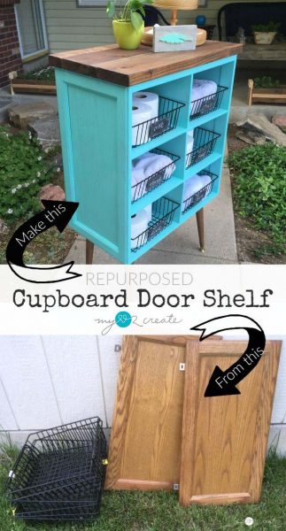 20 Best Repurposed Cabinet Door Ideas That Are Easy To Do