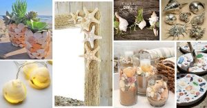 40 Charming DIY Shell Projects For Beach Inspired Decor