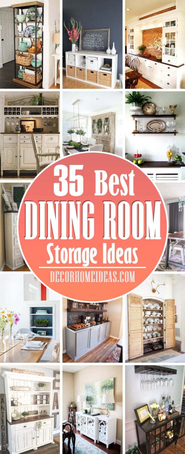 30 Best Dining Room Storage Ideas To Add More Style