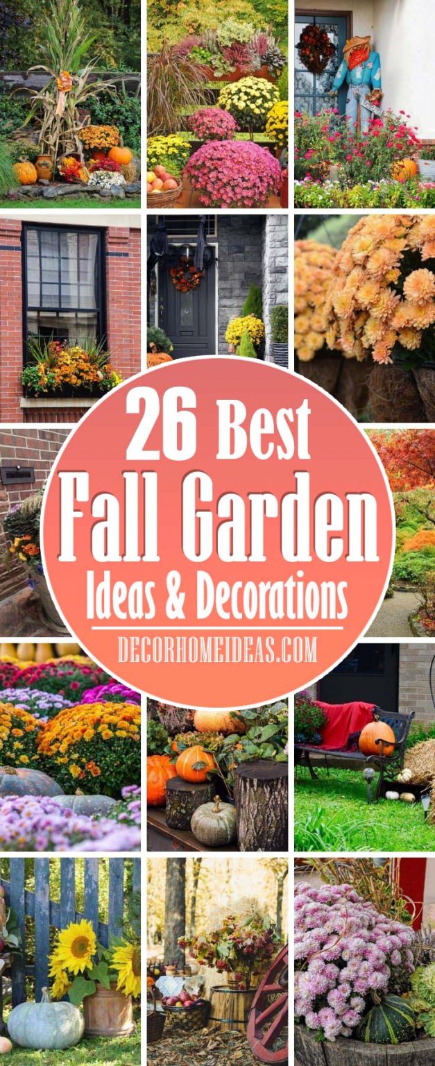 26 Beautiful Fall Gardening Ideas and Decorations | Decor Home Ideas