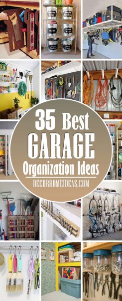 35 Smart Garage Organization Ideas For Instant Organization and Declutter