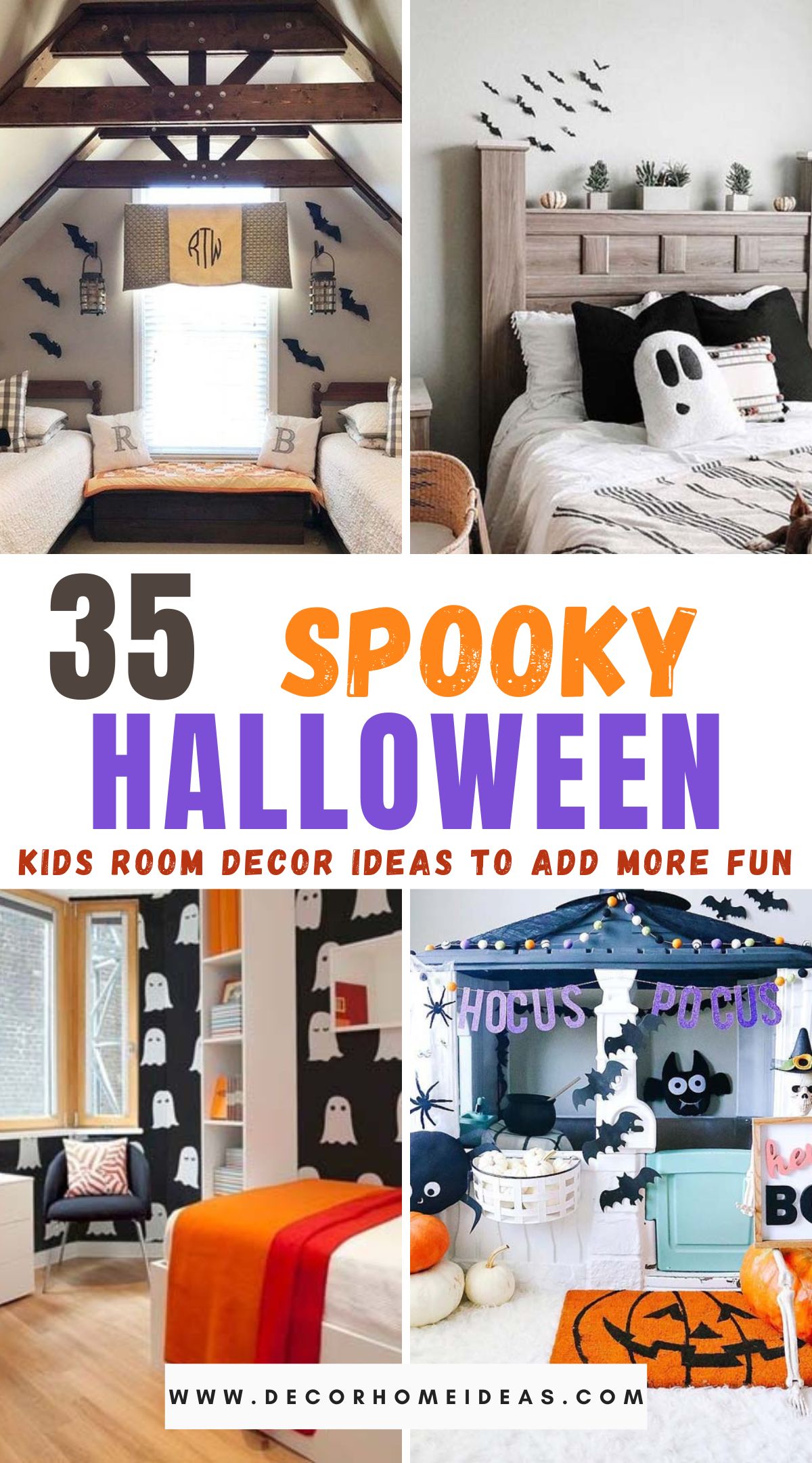 Spice up your kids' room with fun and spooky Halloween decor! From playful ghosts to cute pumpkins, our Halloween playroom ideas will create a festive atmosphere your little ones will love. Explore our tips and transform their space into a Halloween wonderland! #KidsRoomDecor #HalloweenFun #PlayroomIdeas