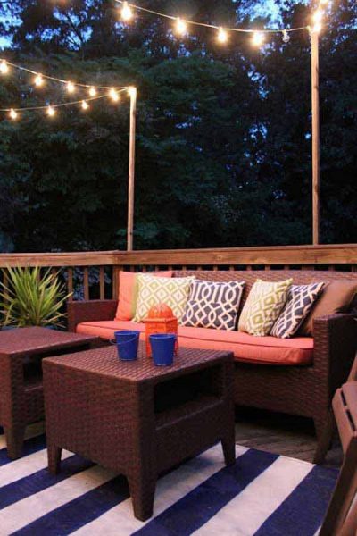 26 Fantastic Yard and Patio String Lighting Ideas