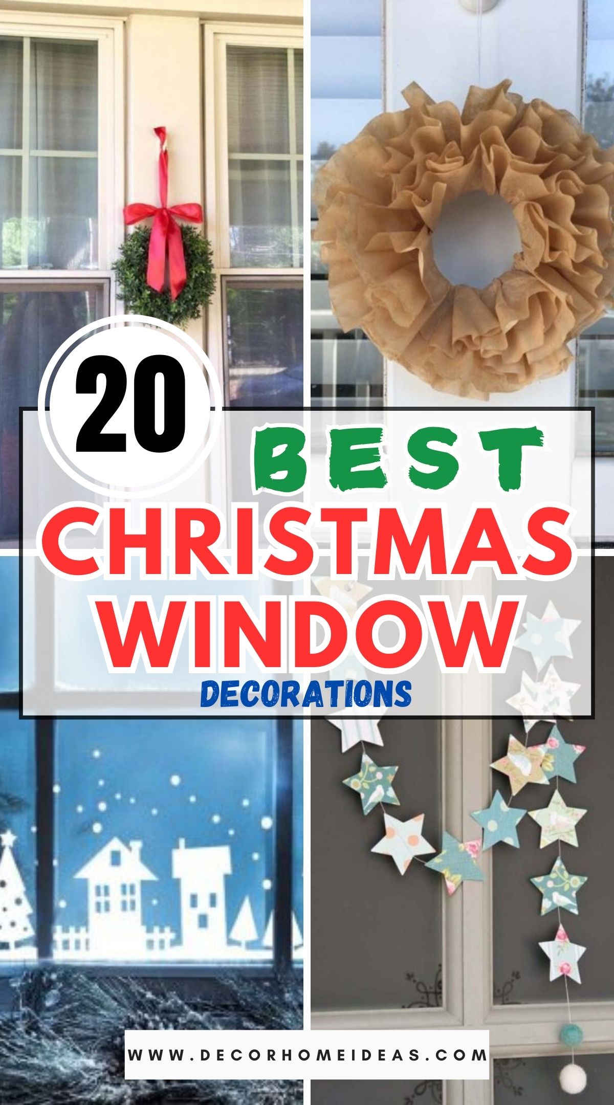 20 Best Christmas Window Decorations 1