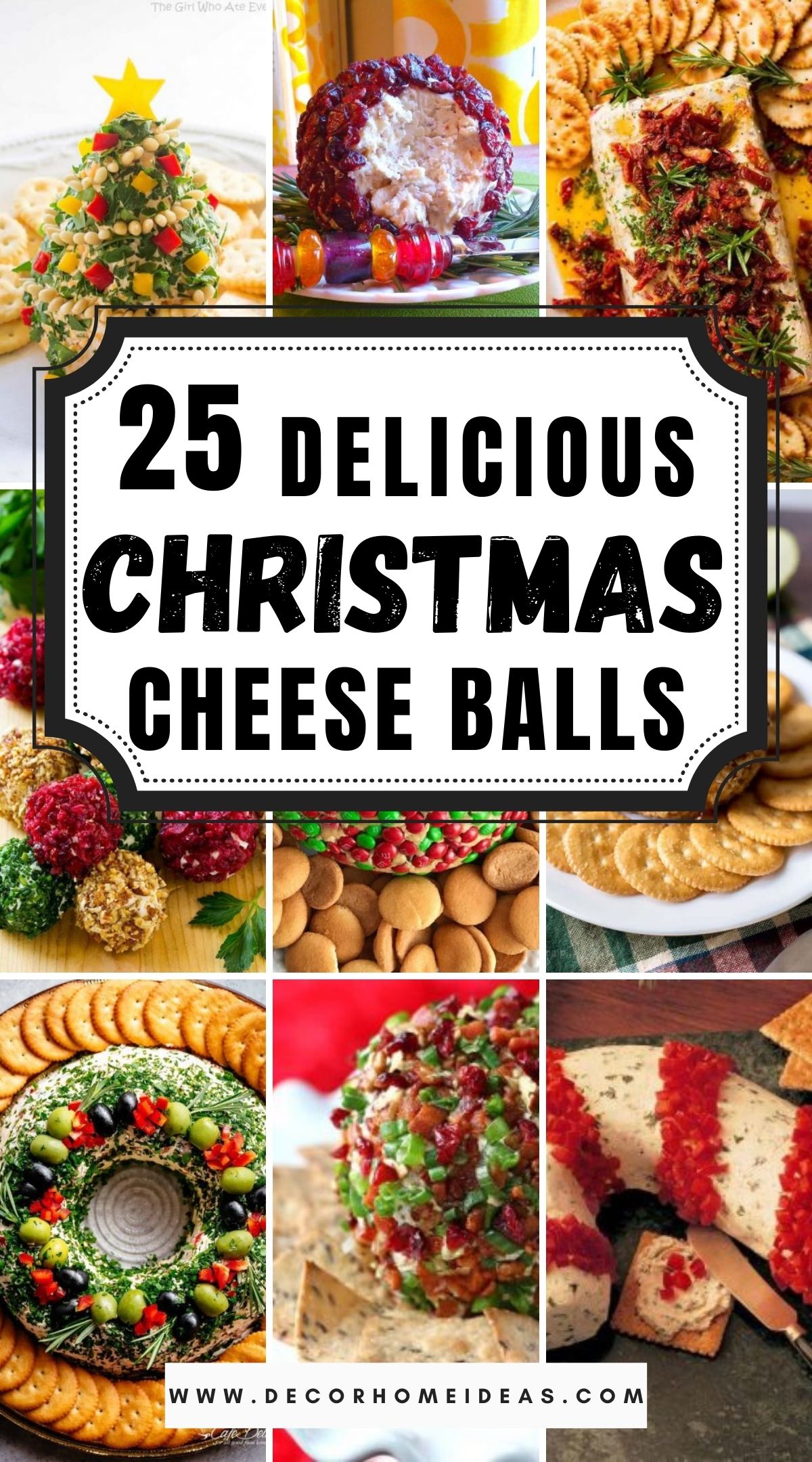 25 Delicious Christmas Cheese Balls 2