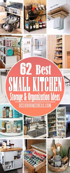 62 Best Small Kitchen Storage Organization Ideas For Instant Declutter