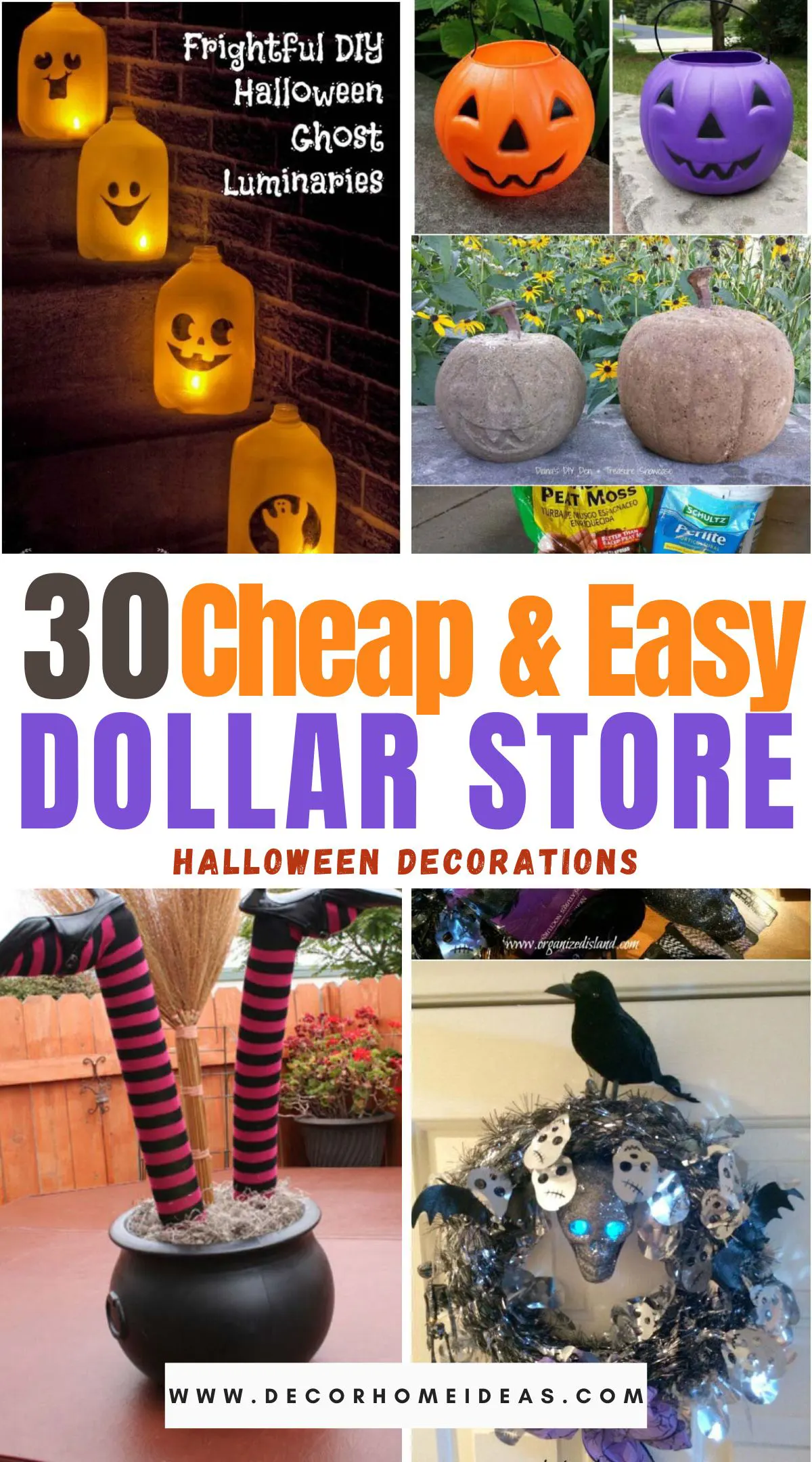 Get ready for Halloween on a budget with Dollar Tree! Discover DIY Halloween crafts, perfect for both indoor and outdoor decor. From spooky yard displays to festive indoor decorations, Dollar Tree has everything you need for creative and affordable Halloween fun. #DollarTreeHalloween #DIYHalloween #BudgetDecor