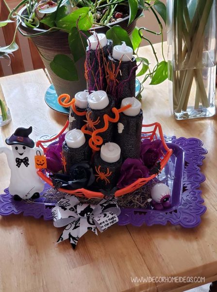 30 Amazing Pool Noodles Halloween Centerpiece Decorations