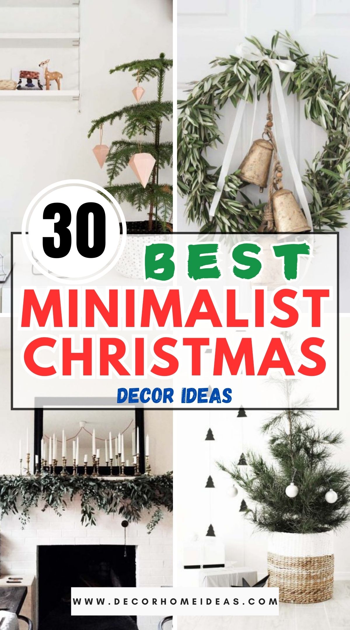 30 Minimalist Christmas Decor Ideas 1