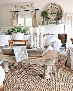 55 Stunning Farmhouse Furniture and Decor Ideas For Ultimate Rustic Feel