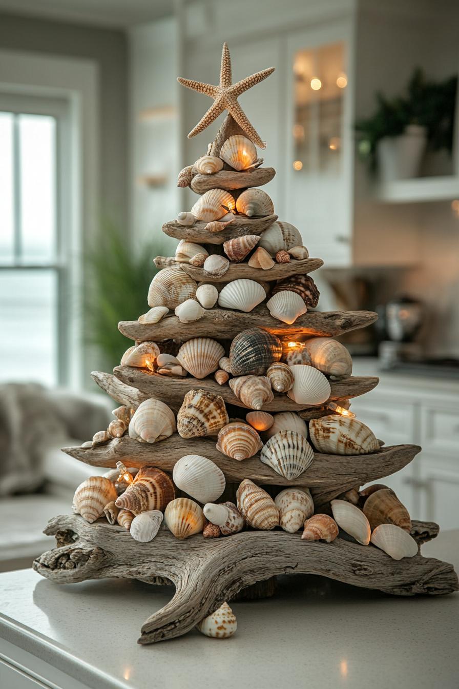 coastal inspired christmas tree