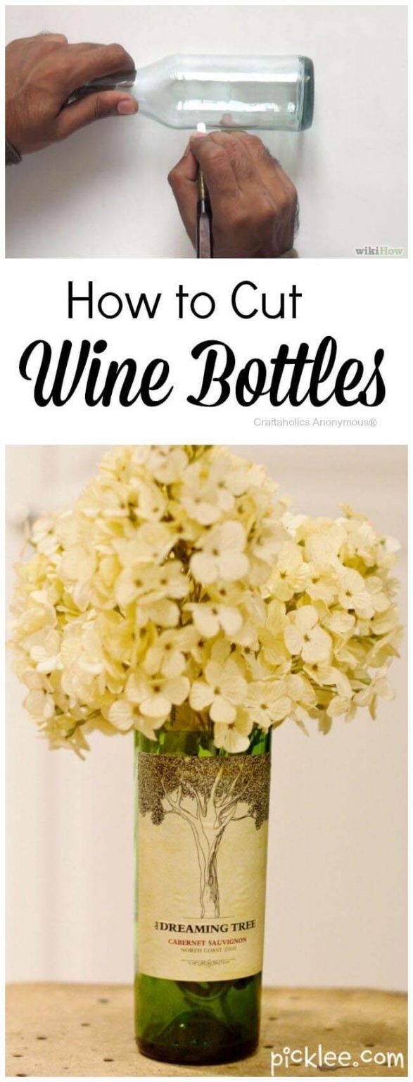 39 Amazing Repurposed DIY Wine Bottle Crafts Ideas