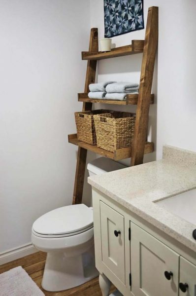 32 Smart Over the Toilet Storage Ideas To Help You Keep Everything In Place