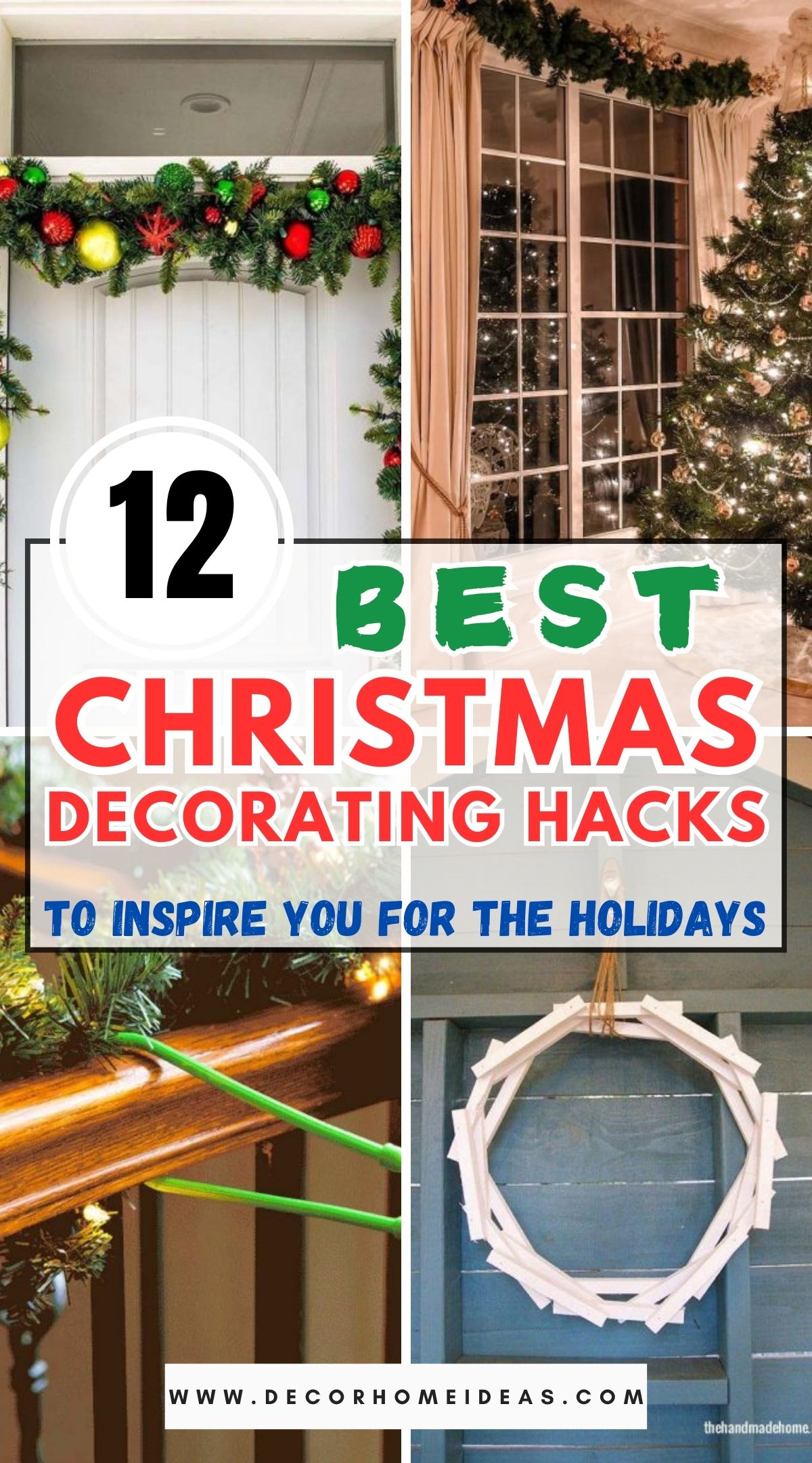 12 Christmas Decorating Hacks 1