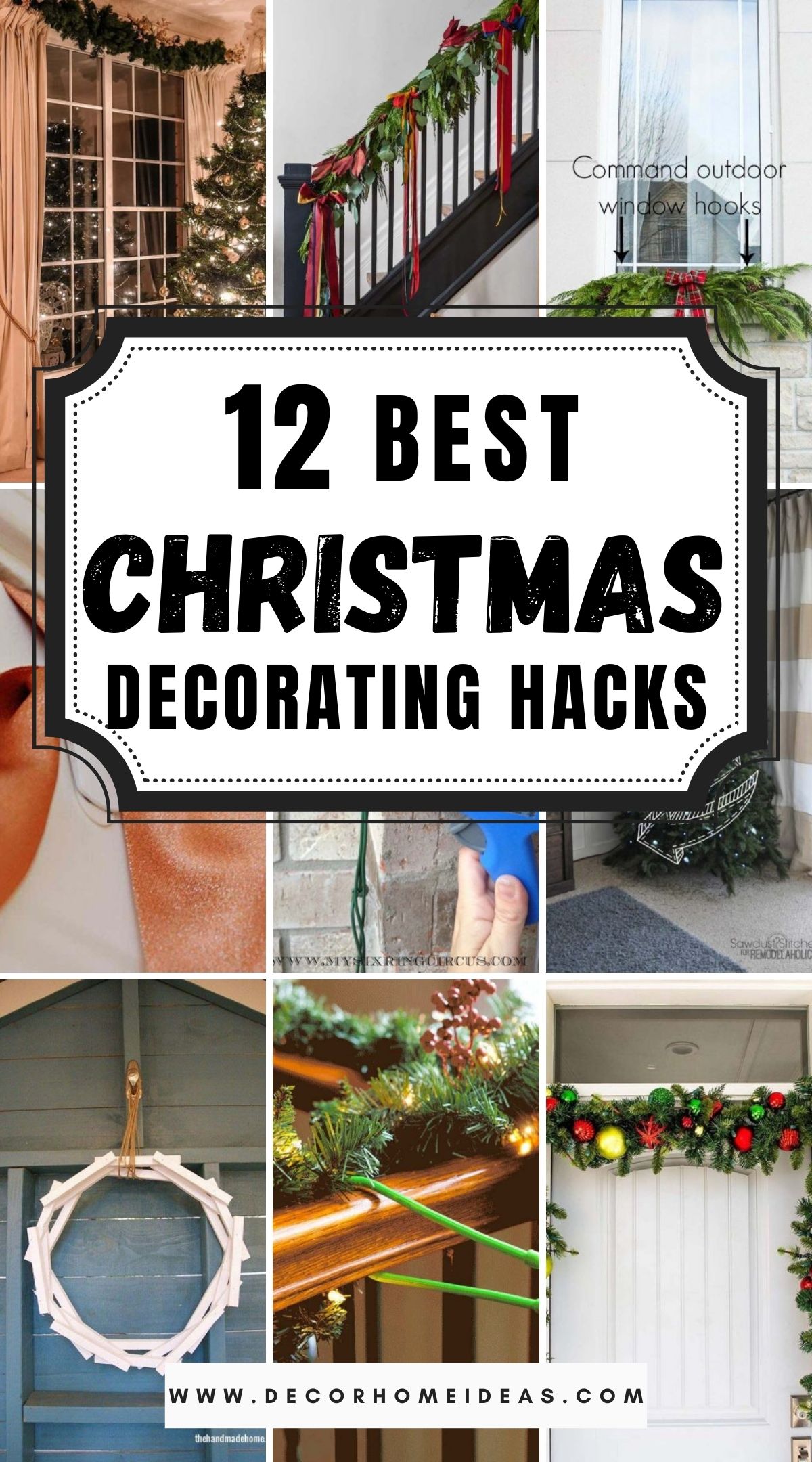 12 Christmas Decorating Hacks 2