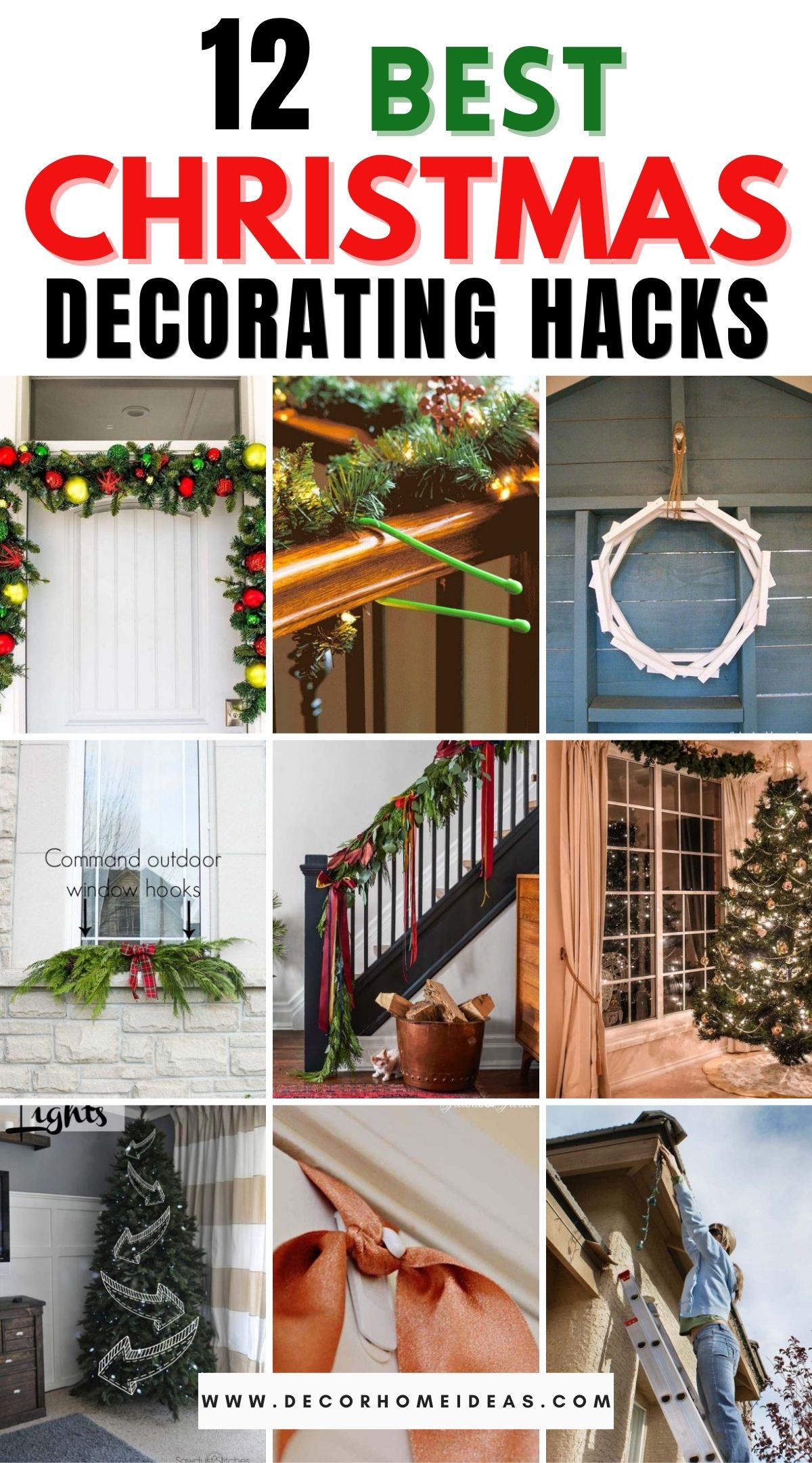 12 Christmas Decorating Hacks 3