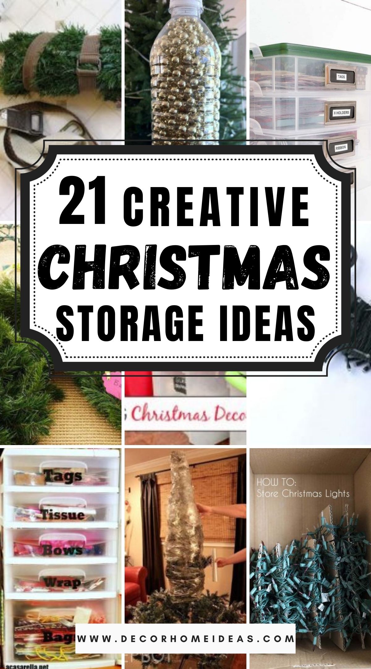 21 Creative Christmas Storage Ideas 2