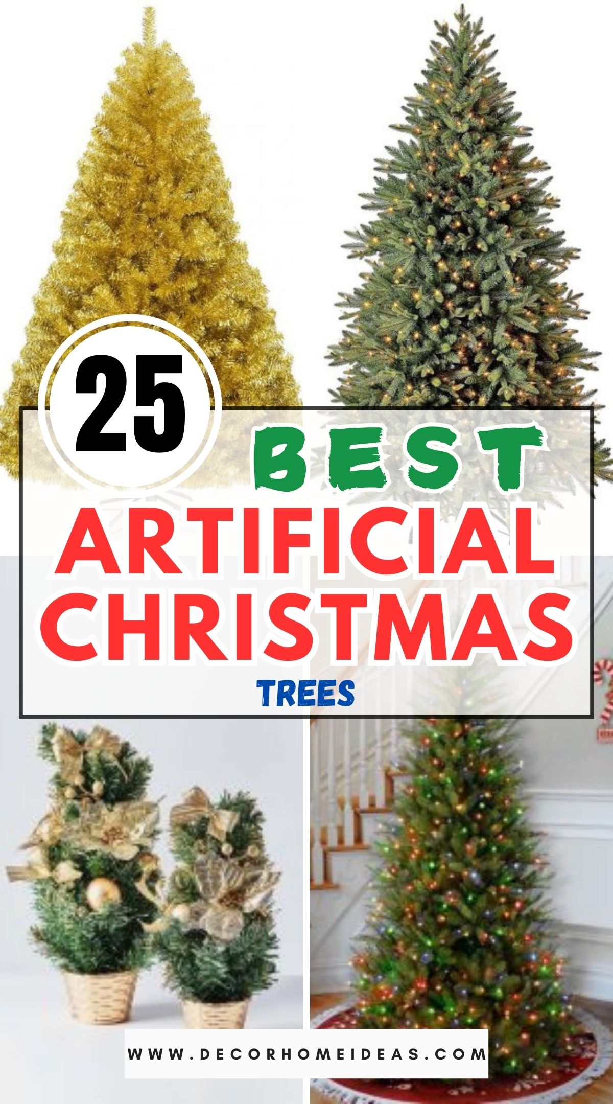 25 Best Artificial Christmas Trees 1