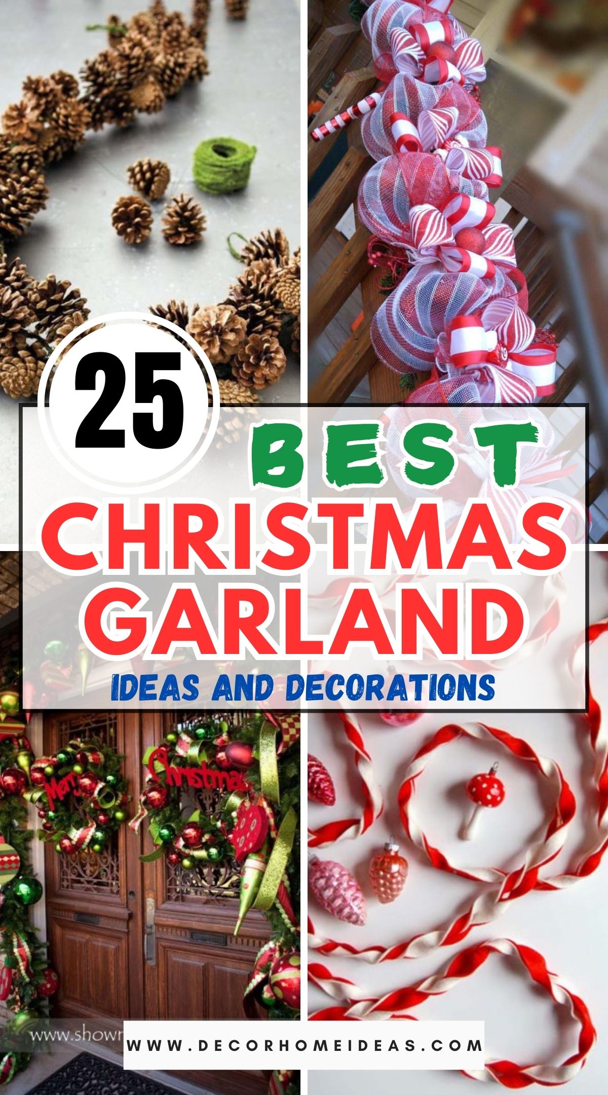 55 Best DIY Christmas Garland Ideas 1