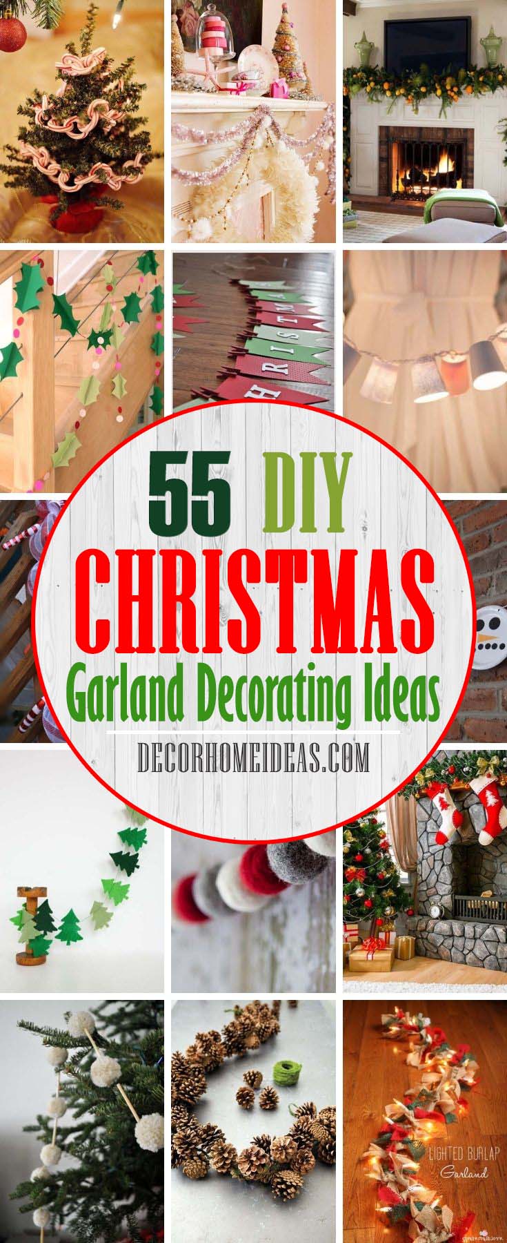 Best DIY Christmas Garland Decorating Ideas. Garland may be one of the most quintessential Christmas decorations you can have in your home during the holiday season, not counting your tree, of course. You may want to DIY your own to match your other decor, or opt for a more classic store-bought look. #decorhomeideas