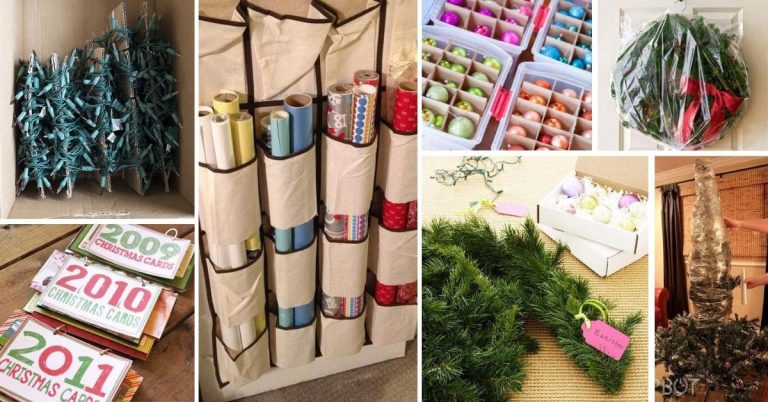 21 Creative Christmas Decoration Storage Ideas To Make Your Life Easier