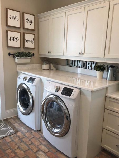 62 Best Farmhouse Laundry Room Design and Decor Ideas for 2021 | Decor ...