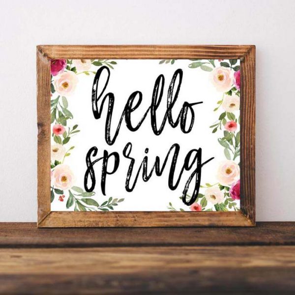 30 Charming Spring and Easter Sign Ideas To Celebrate The Season