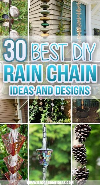 30 Best DIY Rain Chain Ideas and Designs for 2024 | Decor Home Ideas