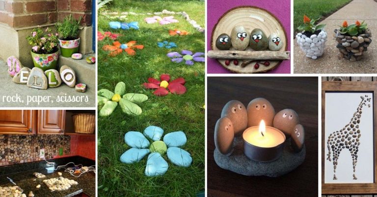 30 Best Diy Home Decor Ideas With Pebbles And River Rocks 4468