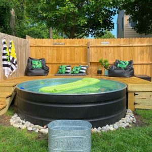 40 Best Stock Tank Pool Ideas To Cool Off On Hot Summer Days