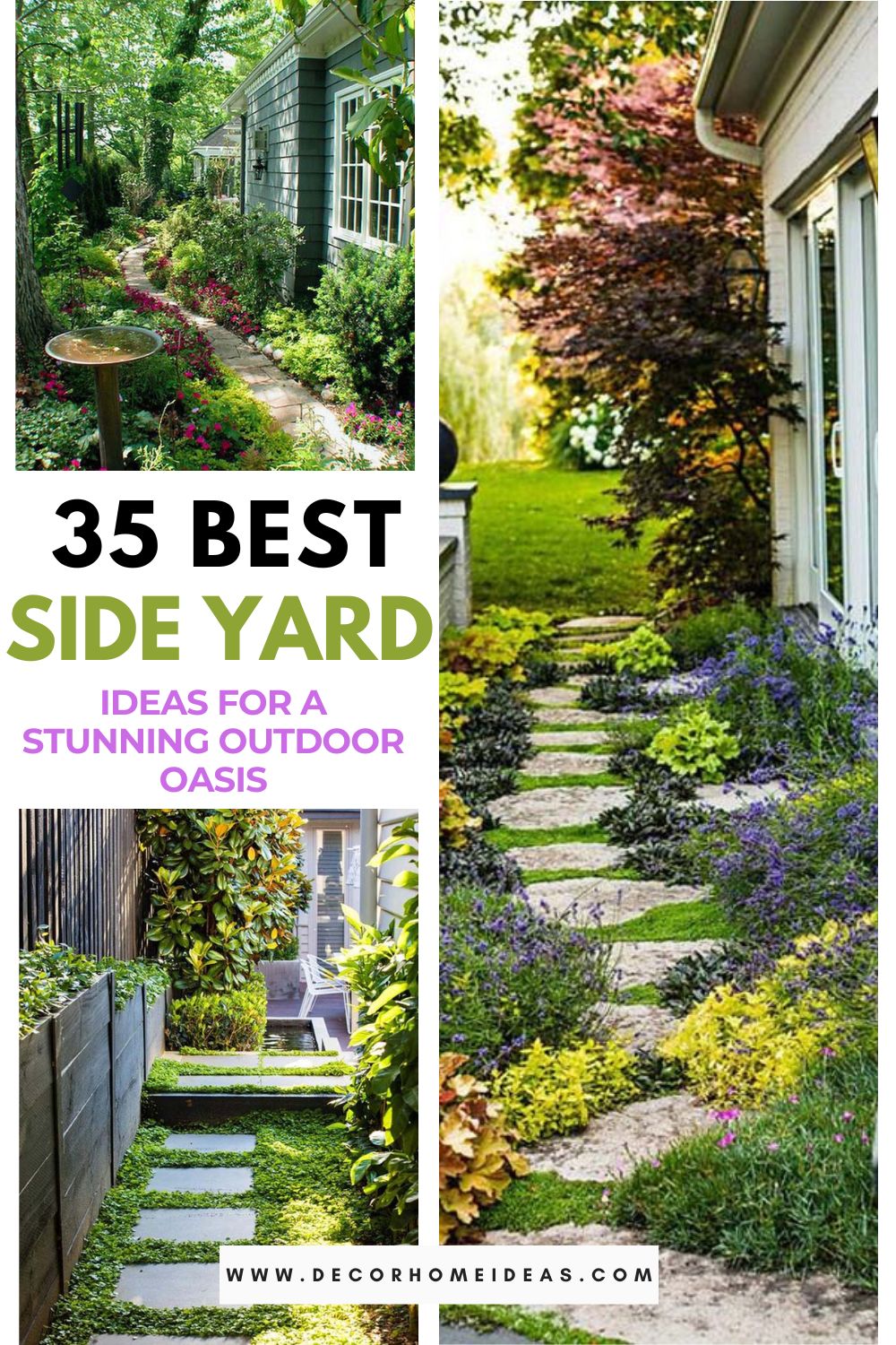 best side yard ideas